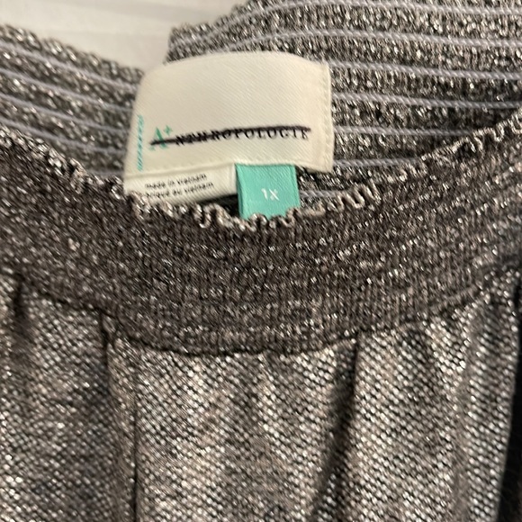 Anthropology Metallic Jogger Pants - Picture 3 of 8